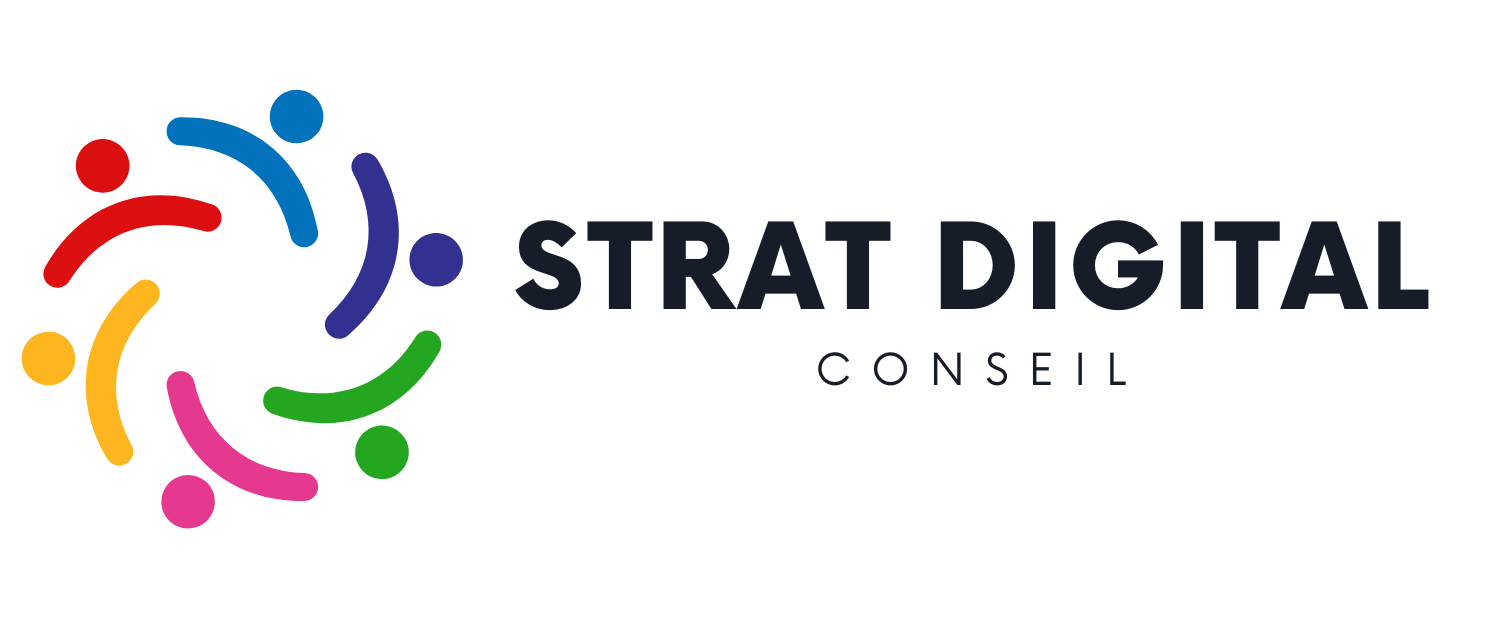 logo Strat Digital Conseil, agence conseil en communication digitale
